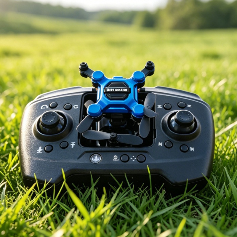 Drone Racing Camera - ミニ折りたたみ式蚊取りドローン、空中カメラ付き、学生・子供向けリモコンヘリコプターおもちゃ