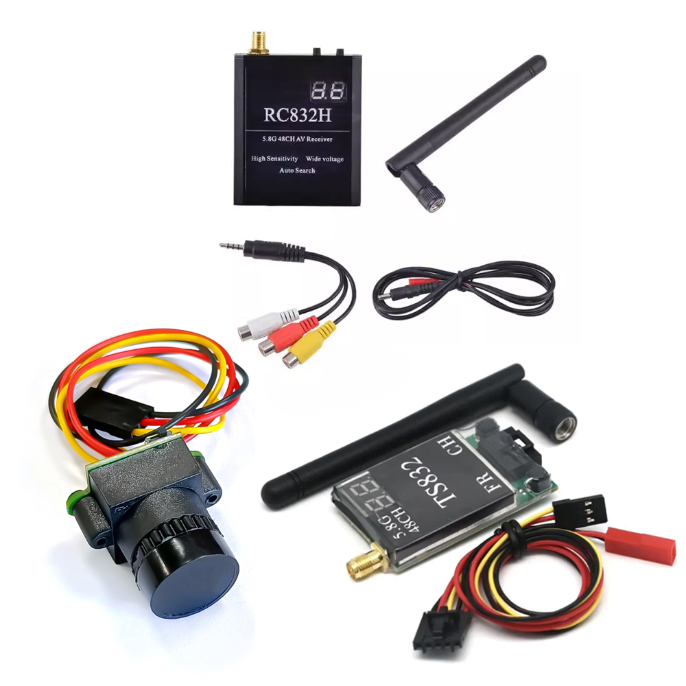Drone Racing Motor - TS832 レシーバー +RC832 +1000TVL カメラ 48CH