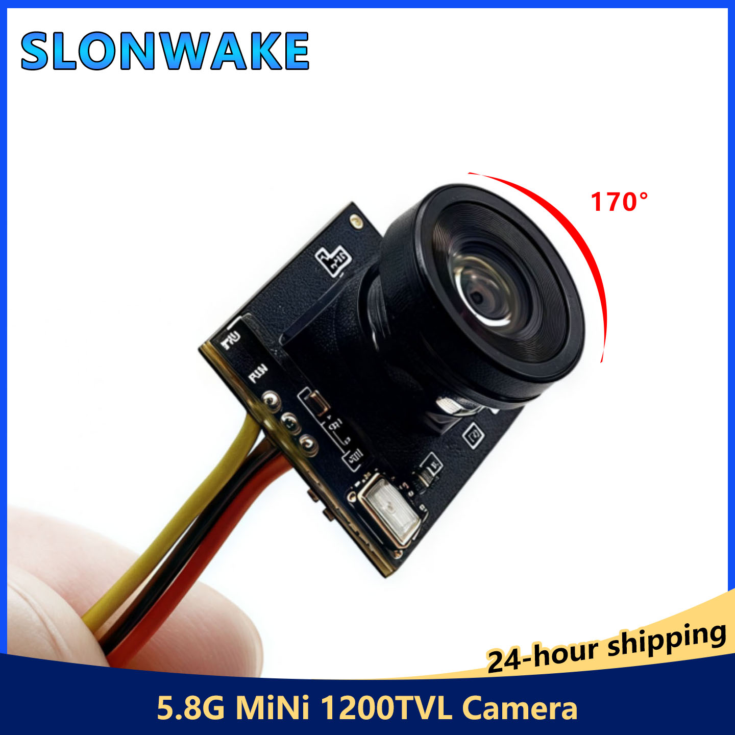 Drone Racing Camera - SLONWAKE ウルトラミニ 5.8G FPVカメラ | 1200TVL