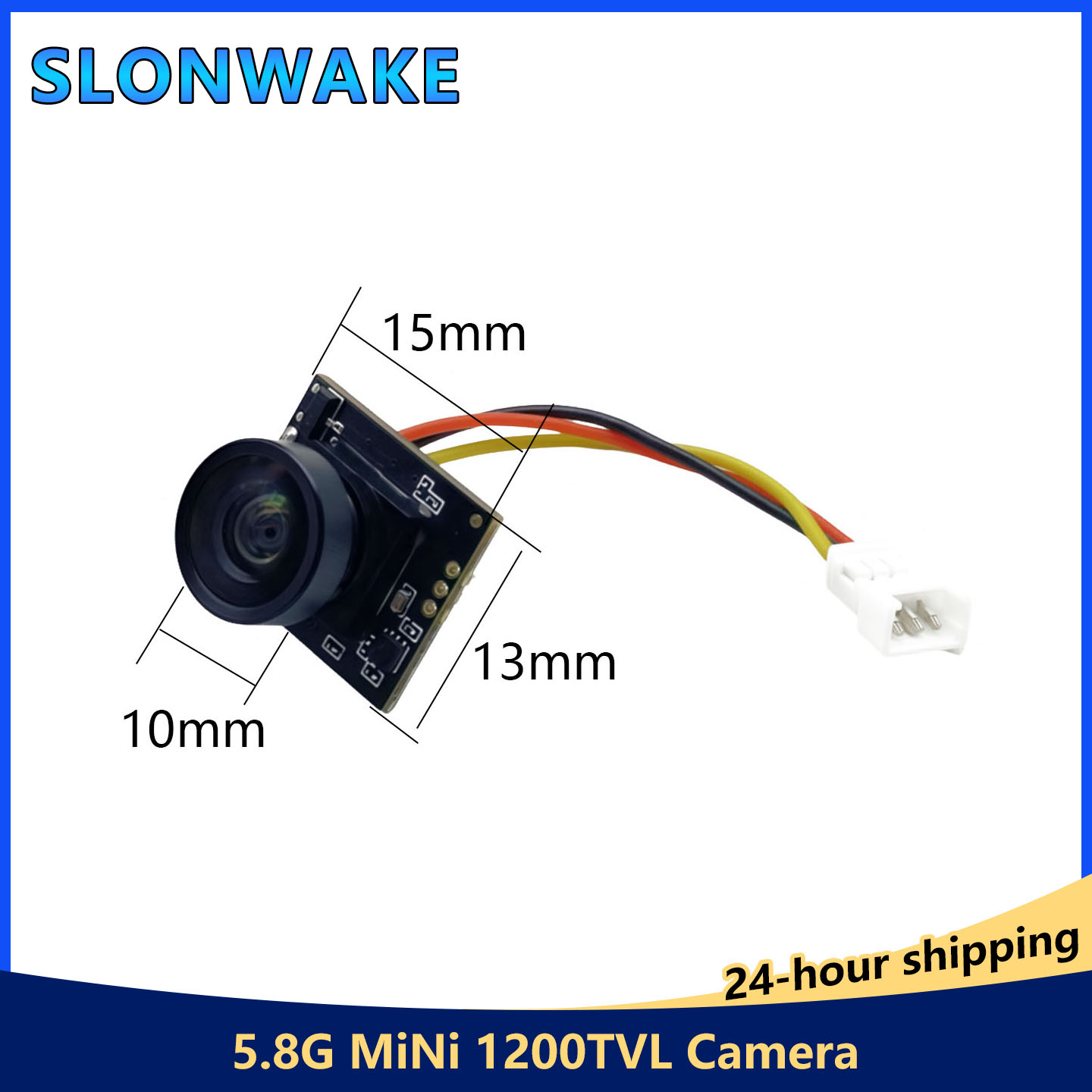 SLONWAKE ウルトラミニ 5.8G FPVカメラ |  - Drone Racing Camera のレビューと価格